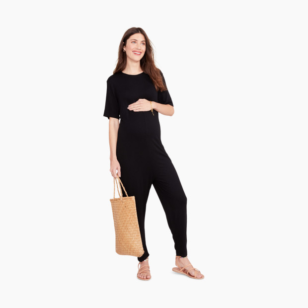 Hatch Collection The Walkabout Jumper - Black, 0.