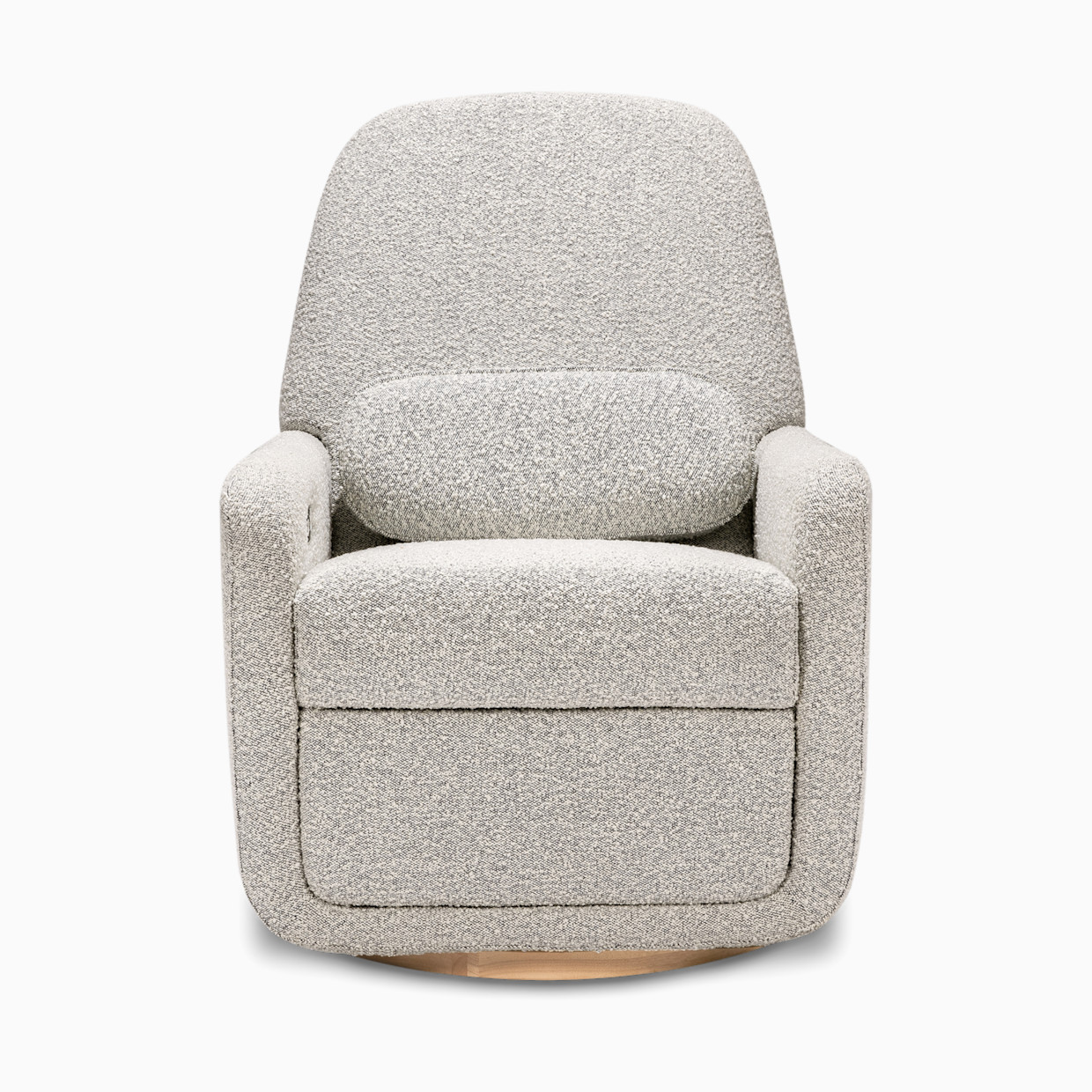 Ubabub Arc Electronic Recliner and Swivel Glider - Black White Boucle.