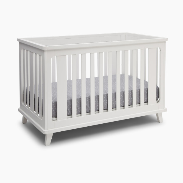 Delta Children Ava 3-in-1 Convertible Baby Crib - White.