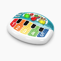 Baby Einstein Discover & Play Piano Musical Baby Toy, Learn About Instruments, Numbers and Animals in 3 Languages, Age 3 months and up