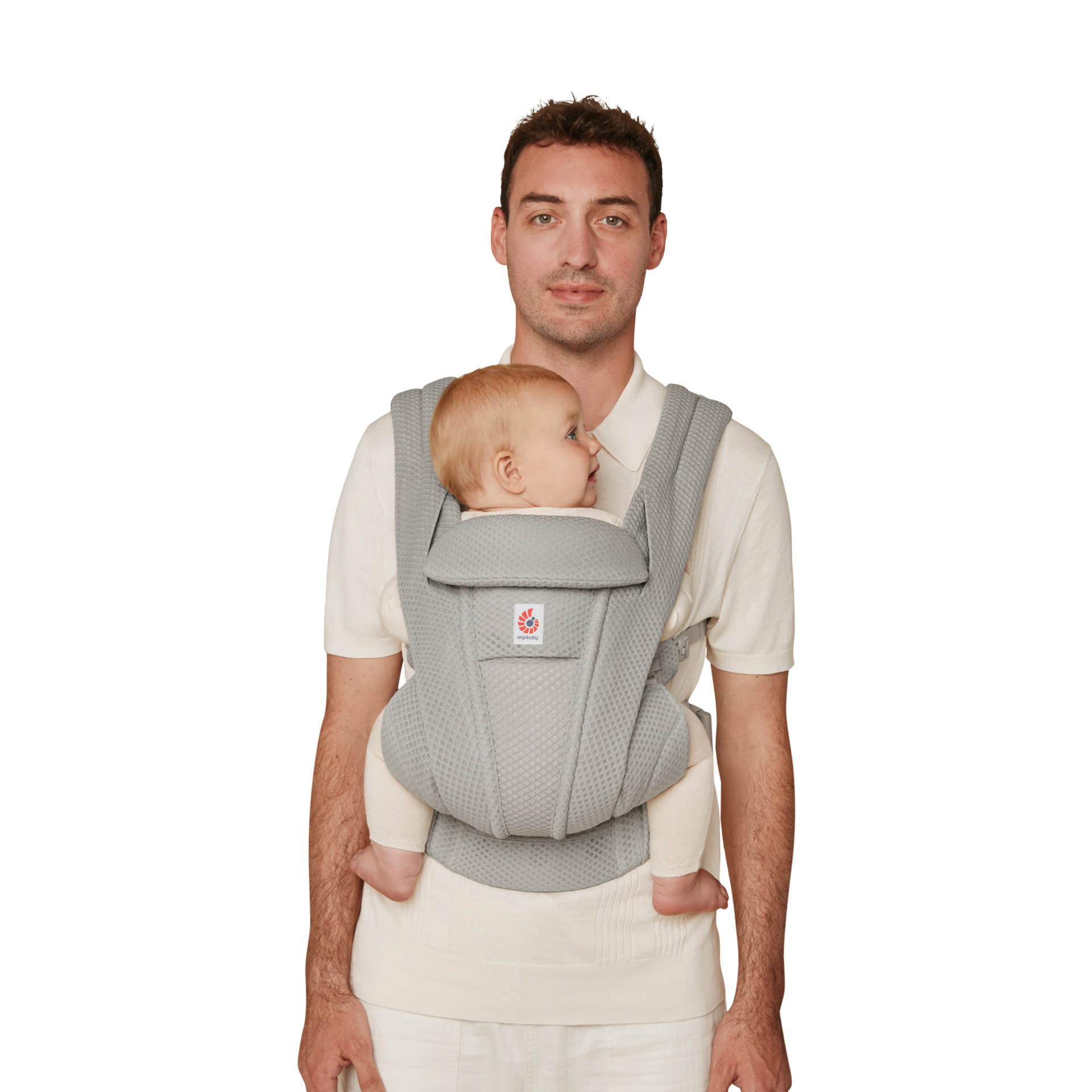Ergobaby Omni Deluxe Mesh - Pearl Grey.