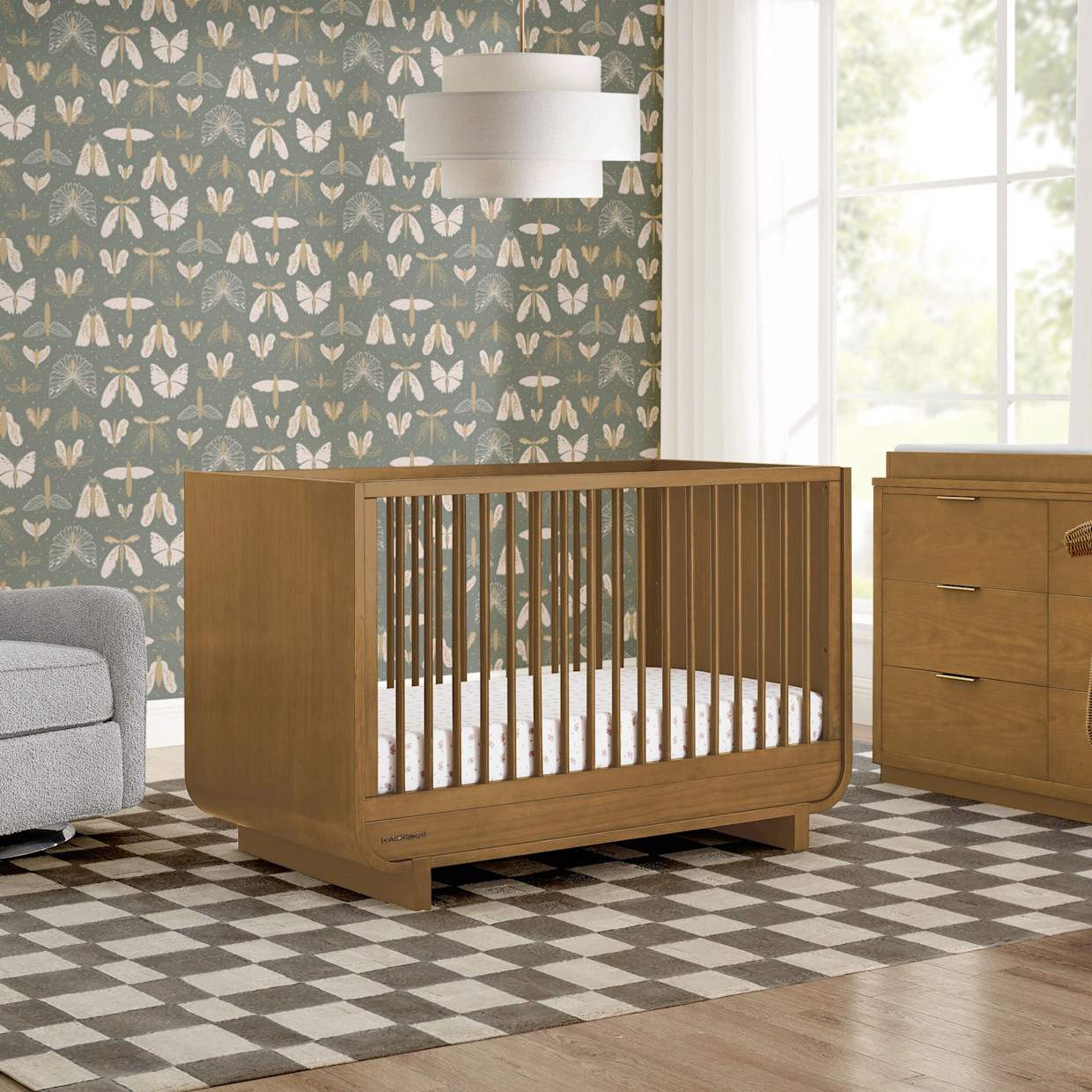 Delta Children Rhodes 4-in-1 Convertible Crib - Acorn.