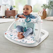 Fisher Price Sit Me Up Floor Seat Pacific Pebble Babylist Shop
