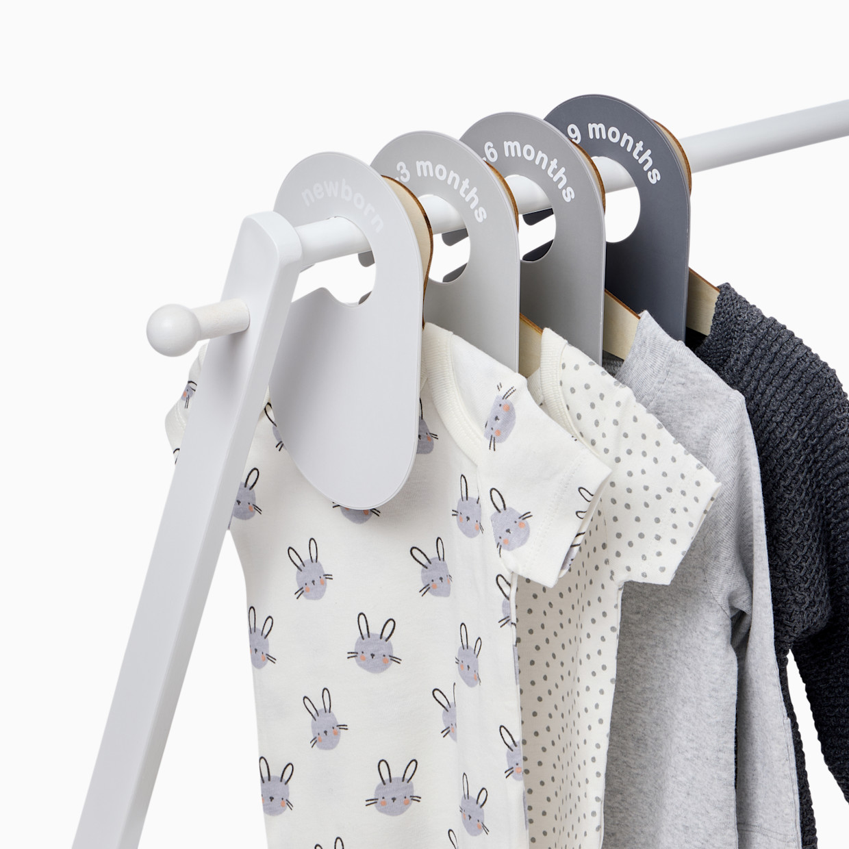 Sprucely 8 Piece Closet Dividers - Grey.