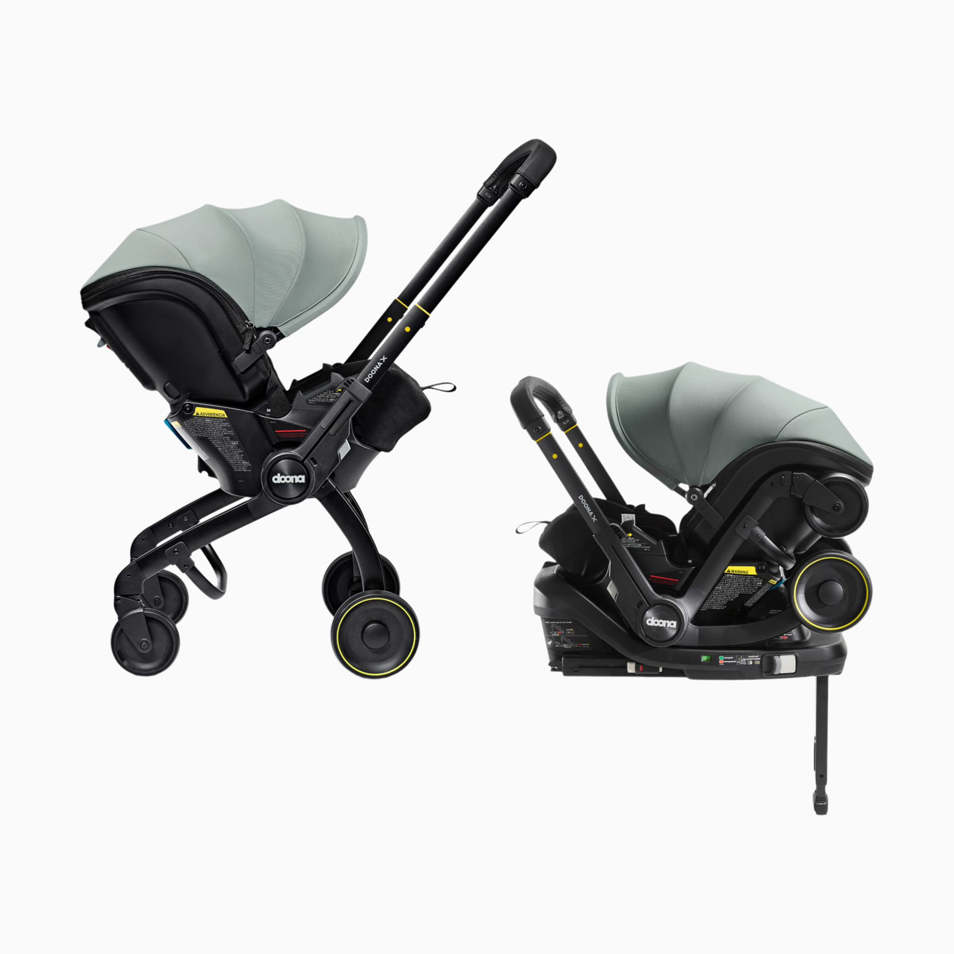 Doona Doona X Infant Car Seat & Stroller - Terracotta | Babylist Shop