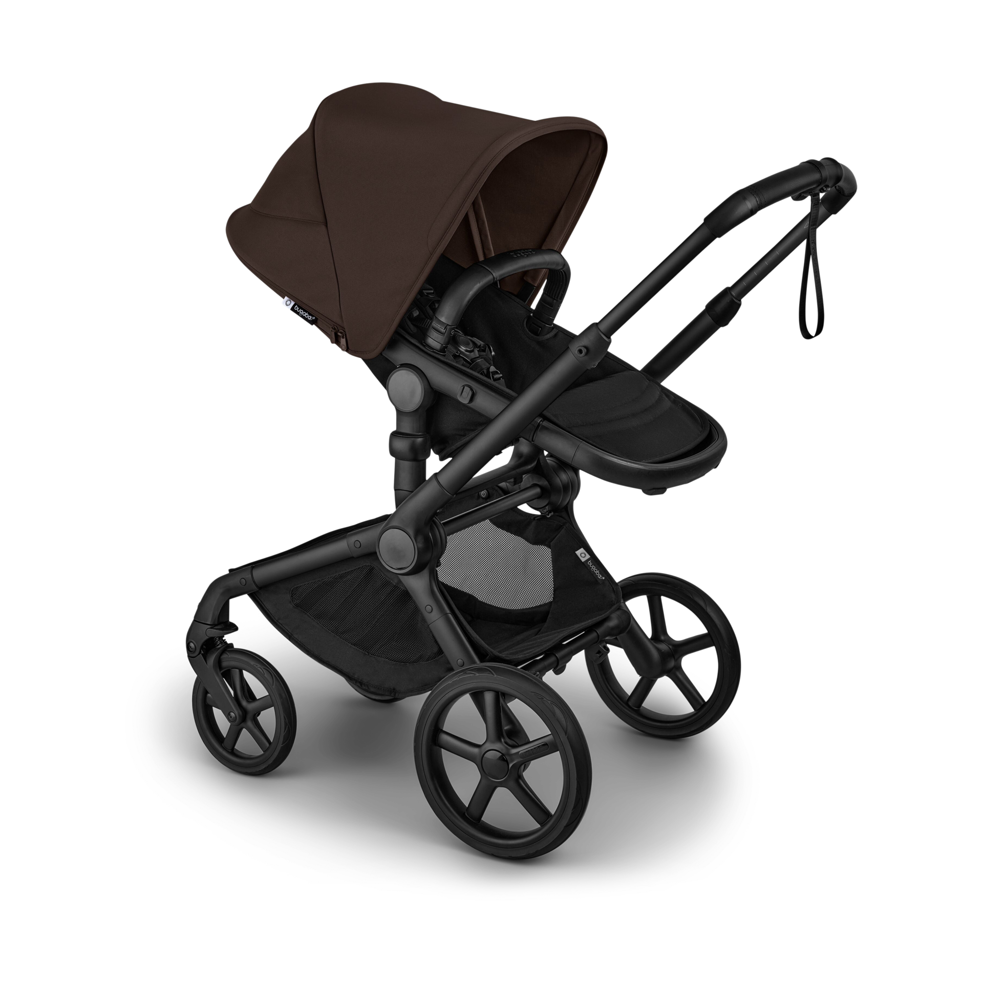 Bugaboo Fox 5 Renew Complete Stroller & Bassinet - Cocoa Brown.
