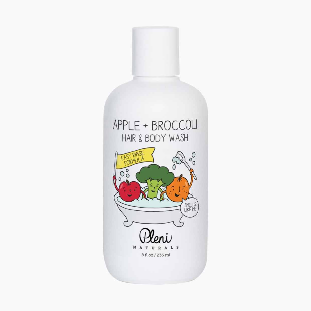 Pleni Naturals Apple & Broccoli Hair & Body Wash - 8 Oz.