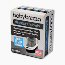 Baby Brezza Universal Detergent Soap Tablets for Baby Brezza Bottle Washer Pro and All Brands of Bottle Washers, 120 Tablets