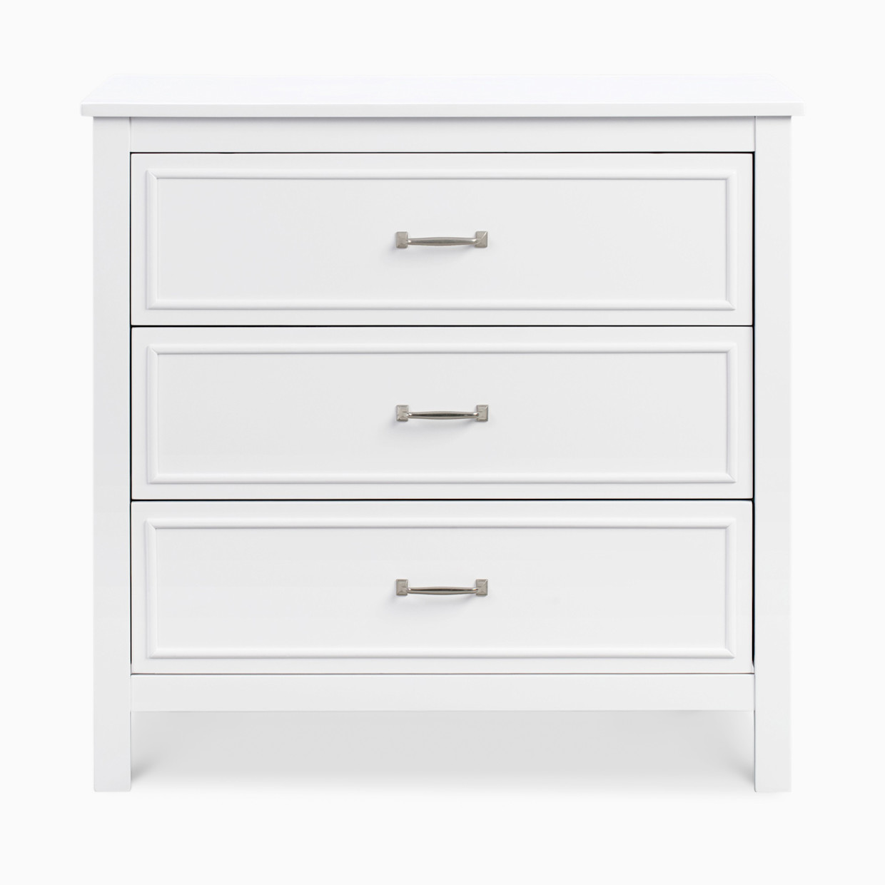 daVinci Charlie 3-Drawer Dresser - White.