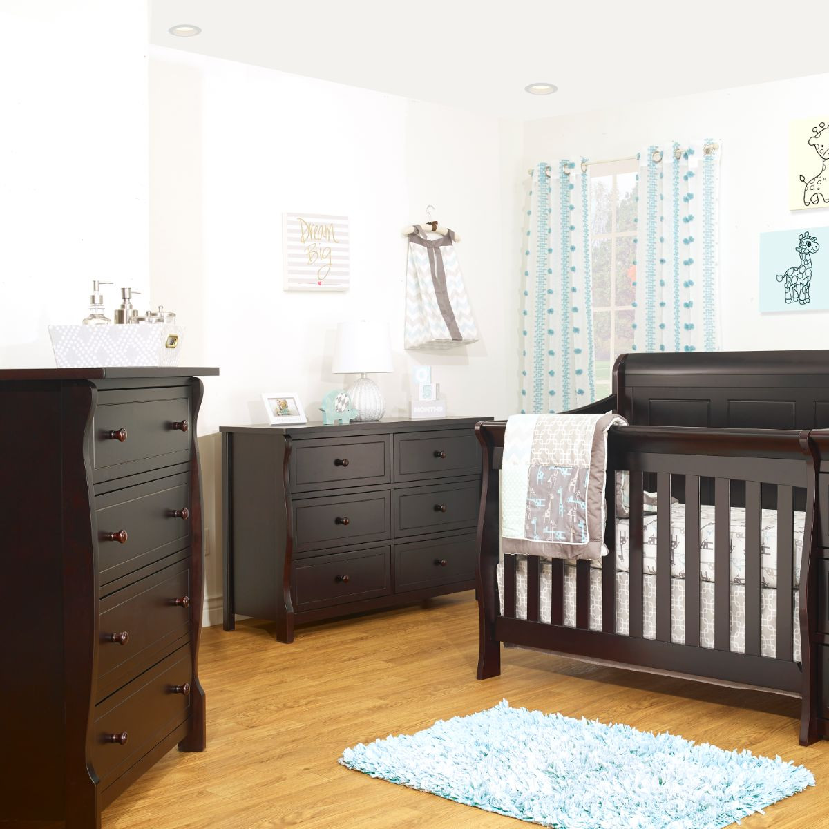 Sorelle Princeton Elite Double Dresser - Espresso.