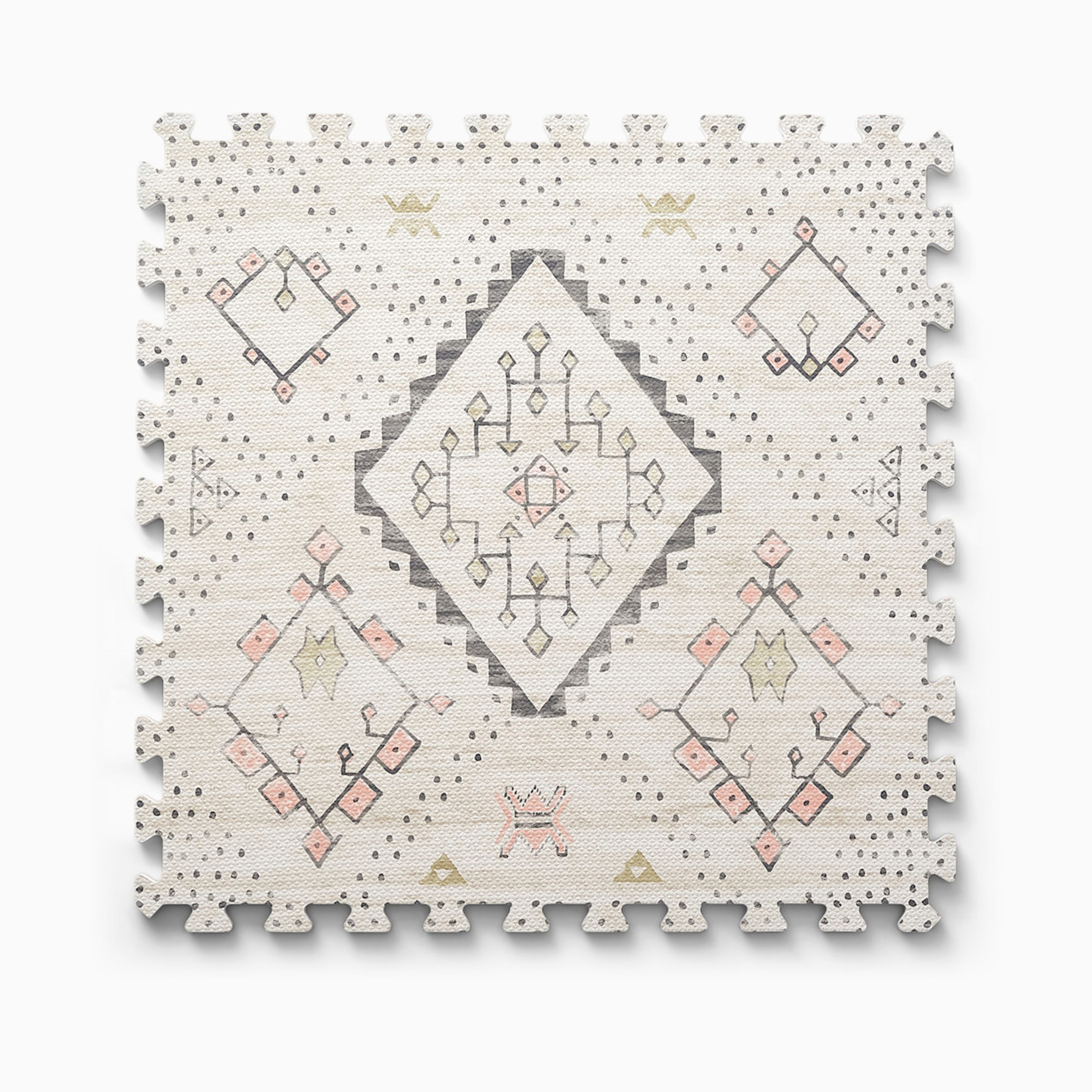 House of Noa Little Nomad Play Mat | Ula - Oat, 8X10.