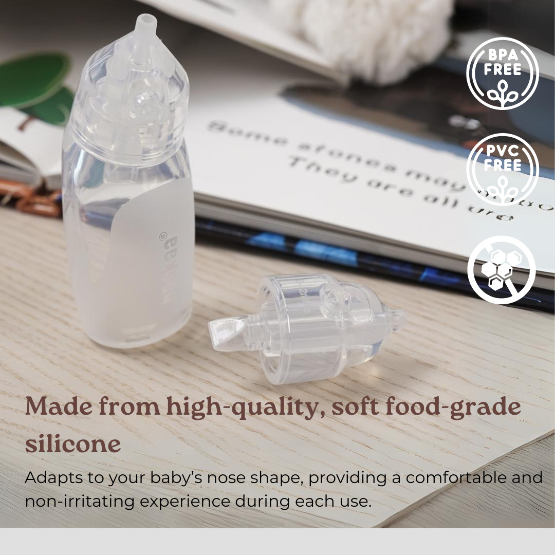 Haakaa Silicone Penguin Nasal Aspirator.