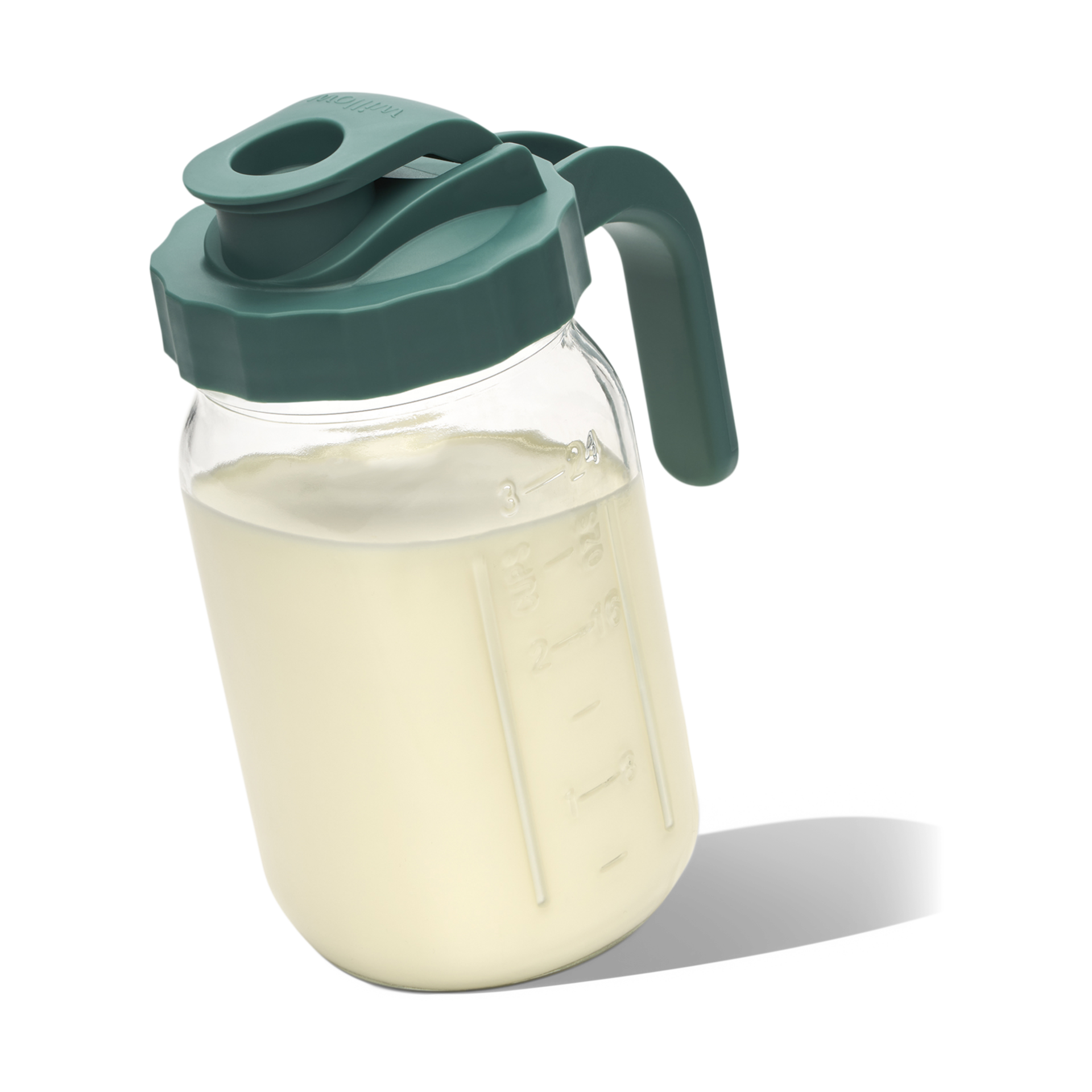 Willow Glass Breast Milk Pitcher.