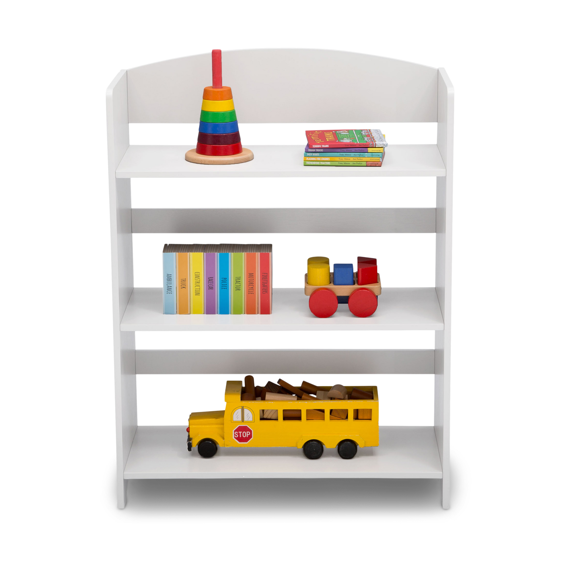 Delta Children MySize Bookshelf - Bianca White.