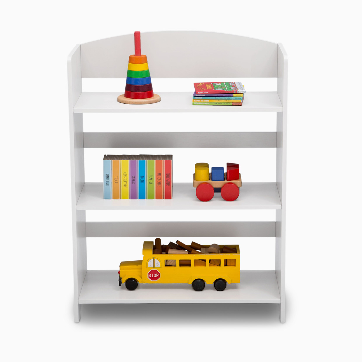 Delta Children MySize Bookshelf - Bianca White.