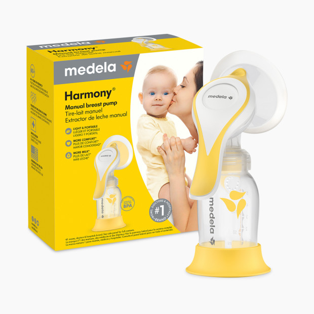 Medela Harmony Manual Breast Pump With Personalfit Flex.