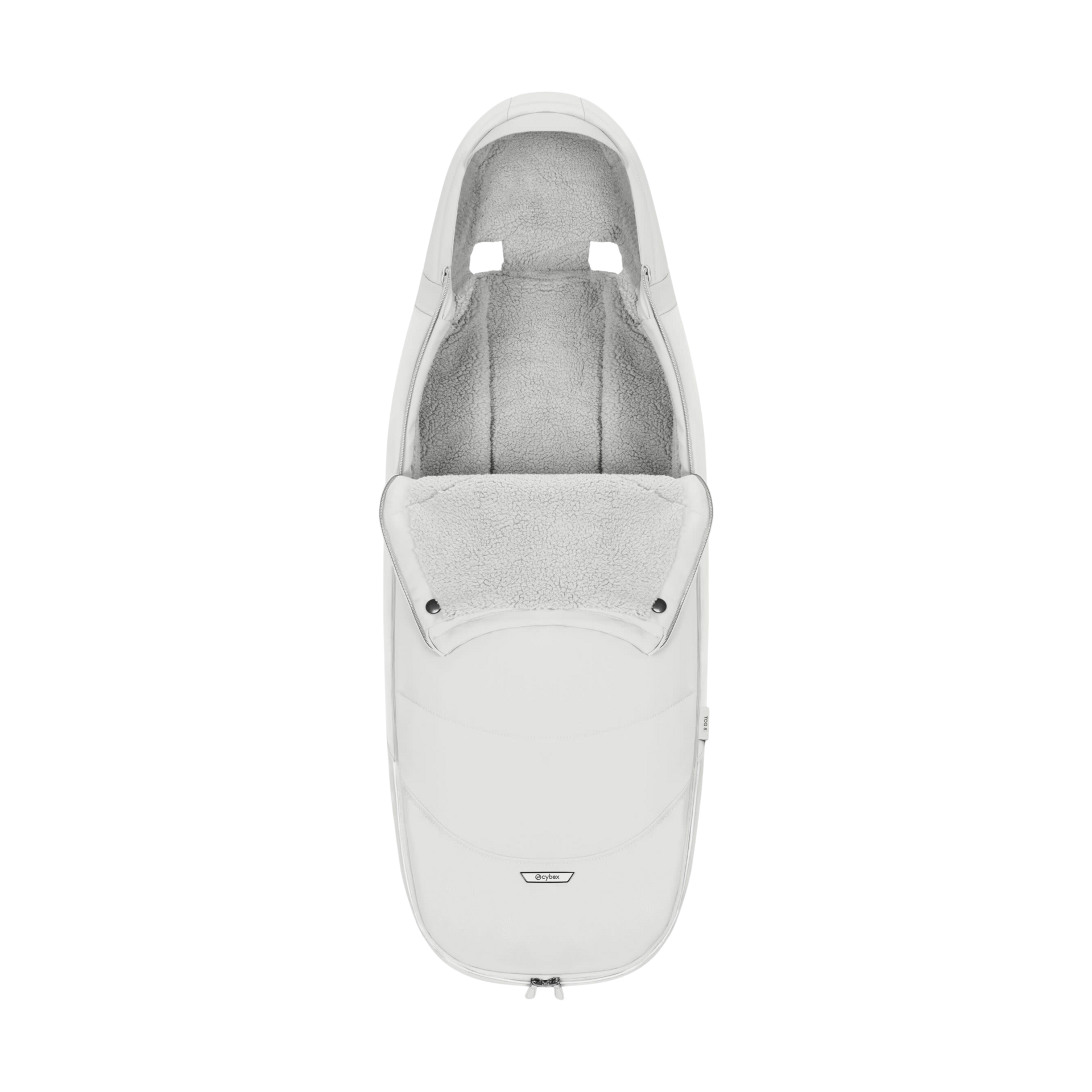 Cybex Platinum Footmuff - Off White.