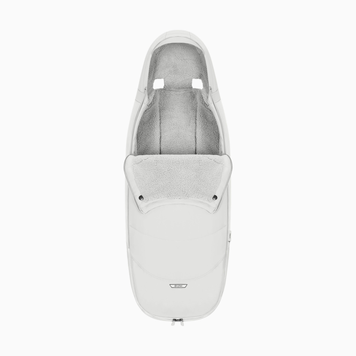 Cybex Platinum Footmuff - Off White.