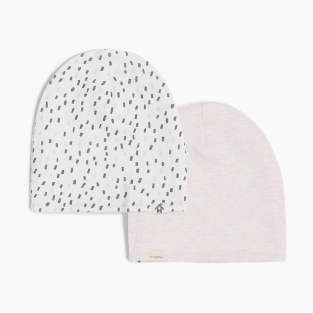 Snugabye Reversible Slouchy Beanie - Pink, 0-12 Months.