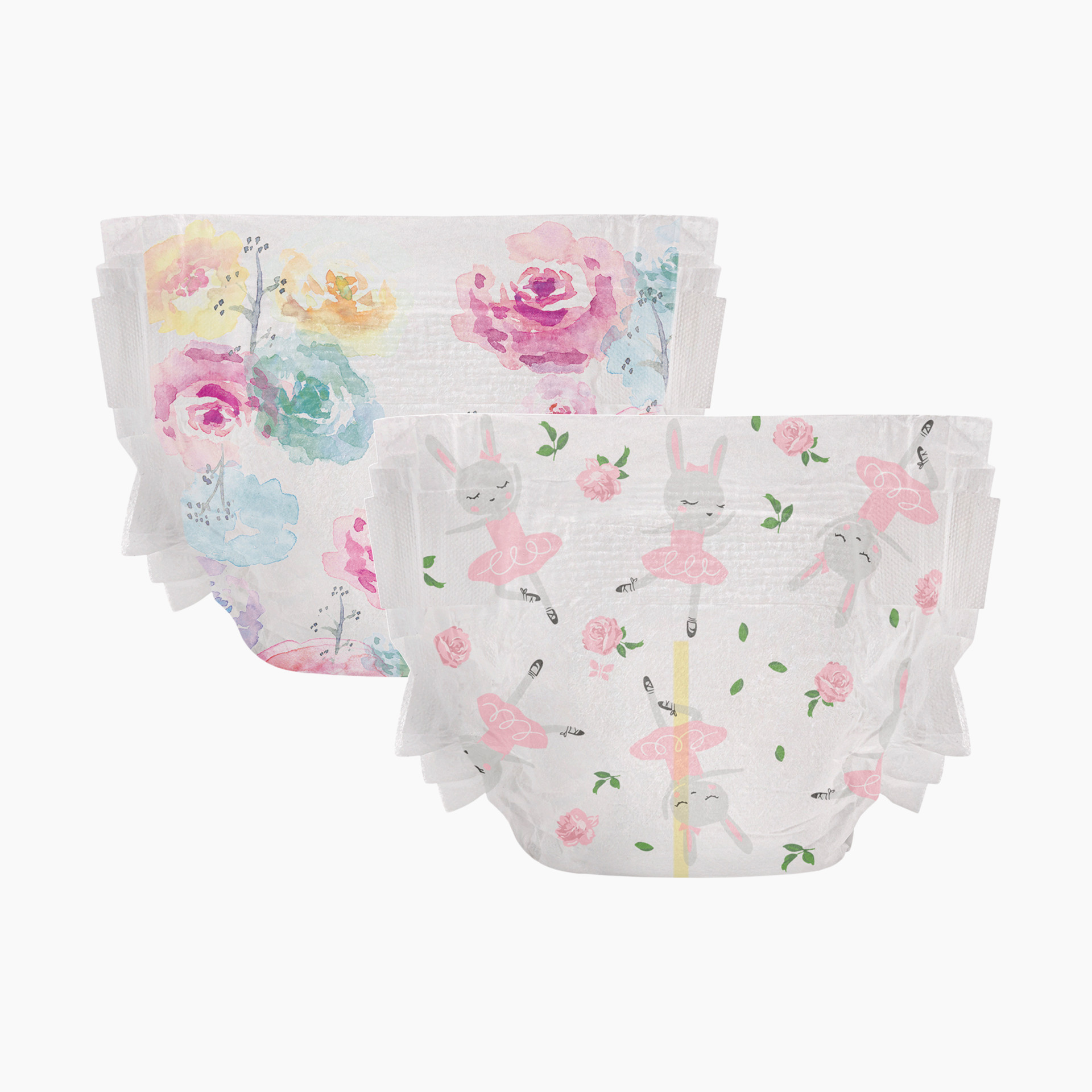 Honest Diapers, Newborn, Less Than 10 Pounds, Rose Blossom, 32 Diapers