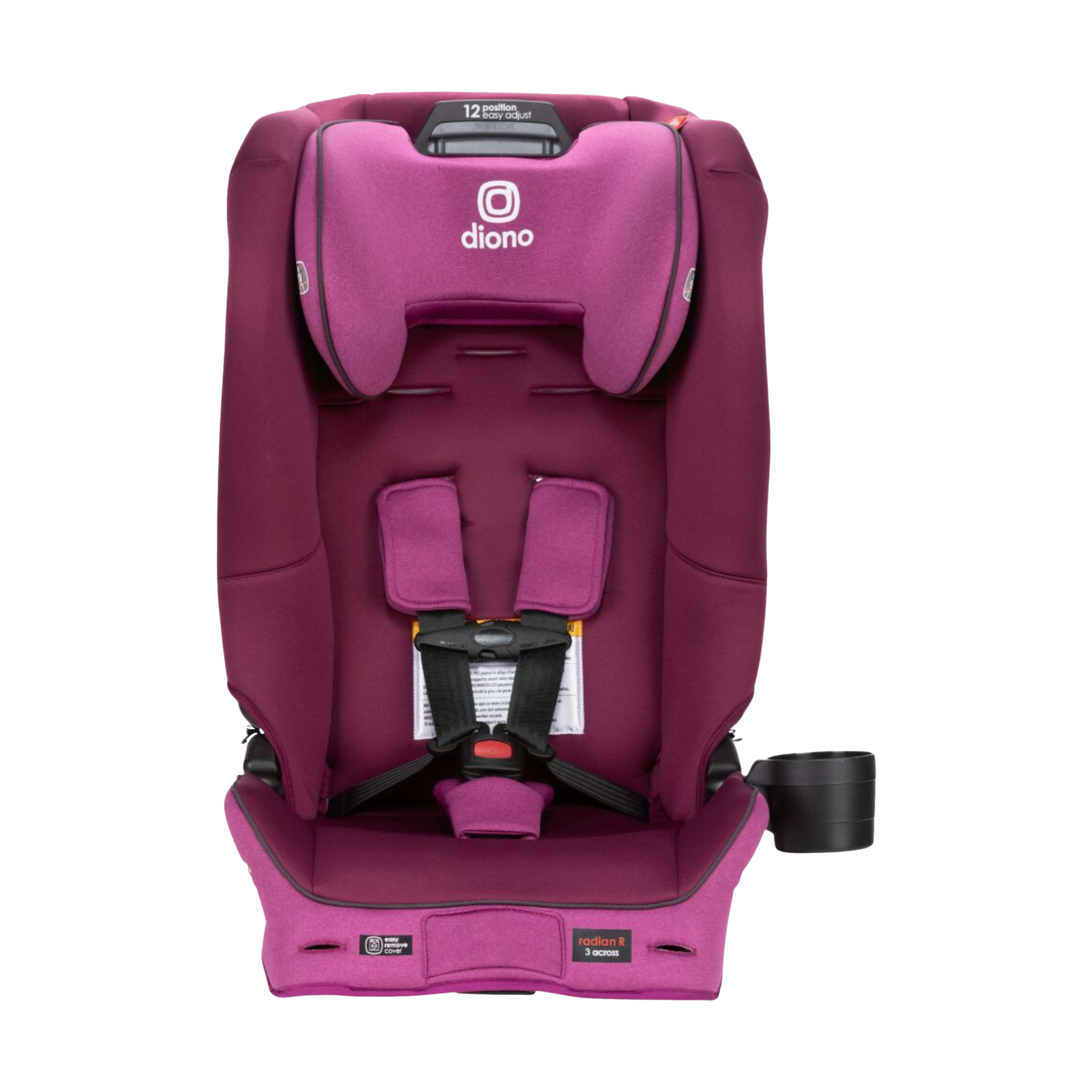 Diono Radian 3R SafePlus AllinOne Convertible Car Seat Purple Plum