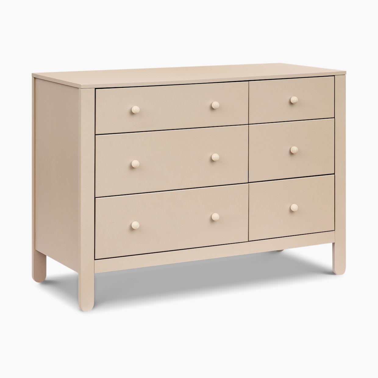 Carter's by daVinci Marisol 6-Drawer Dresser - Taupe/Washed Natural.