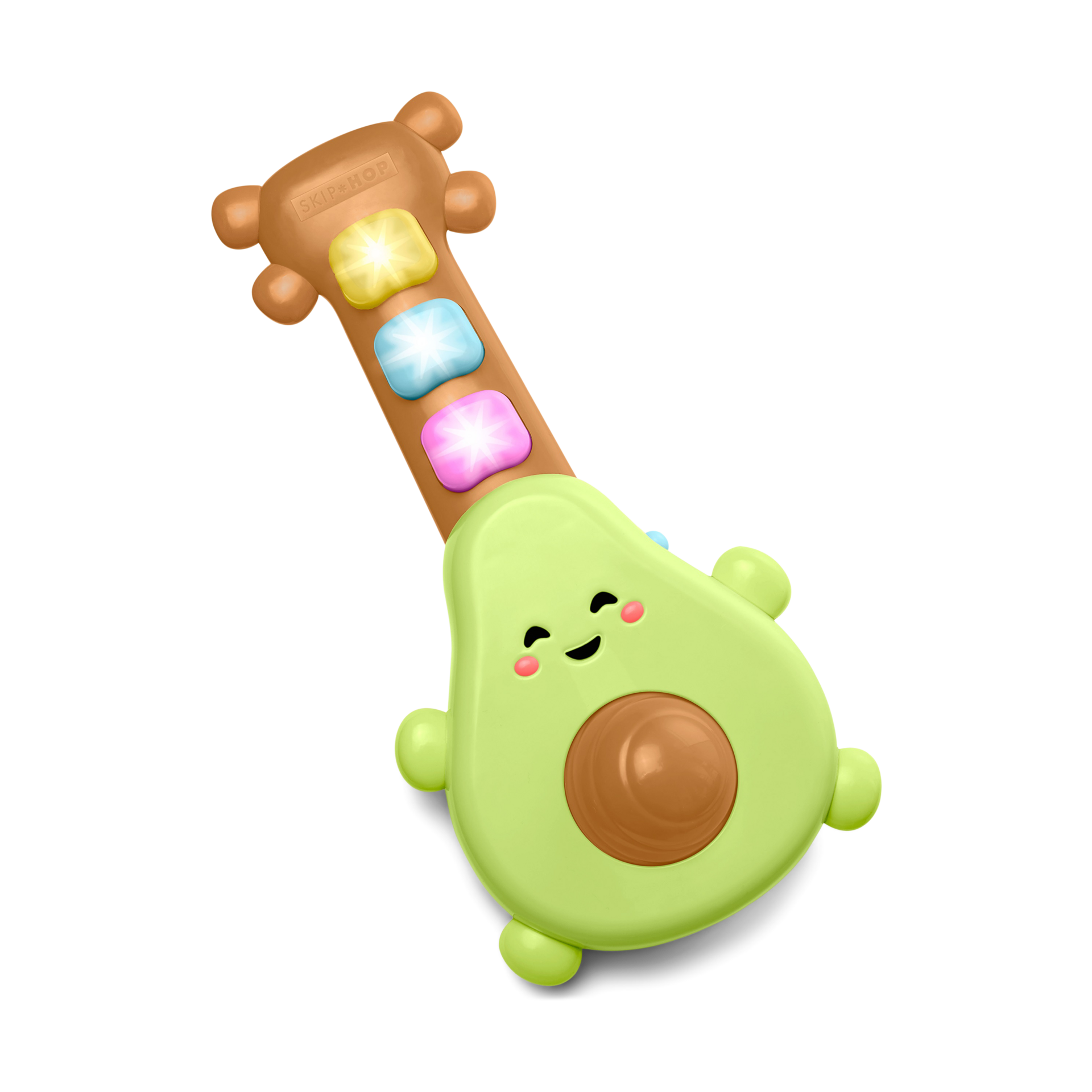 Skip Hop Farmstand Rock-A-Mole Guitar Toy.