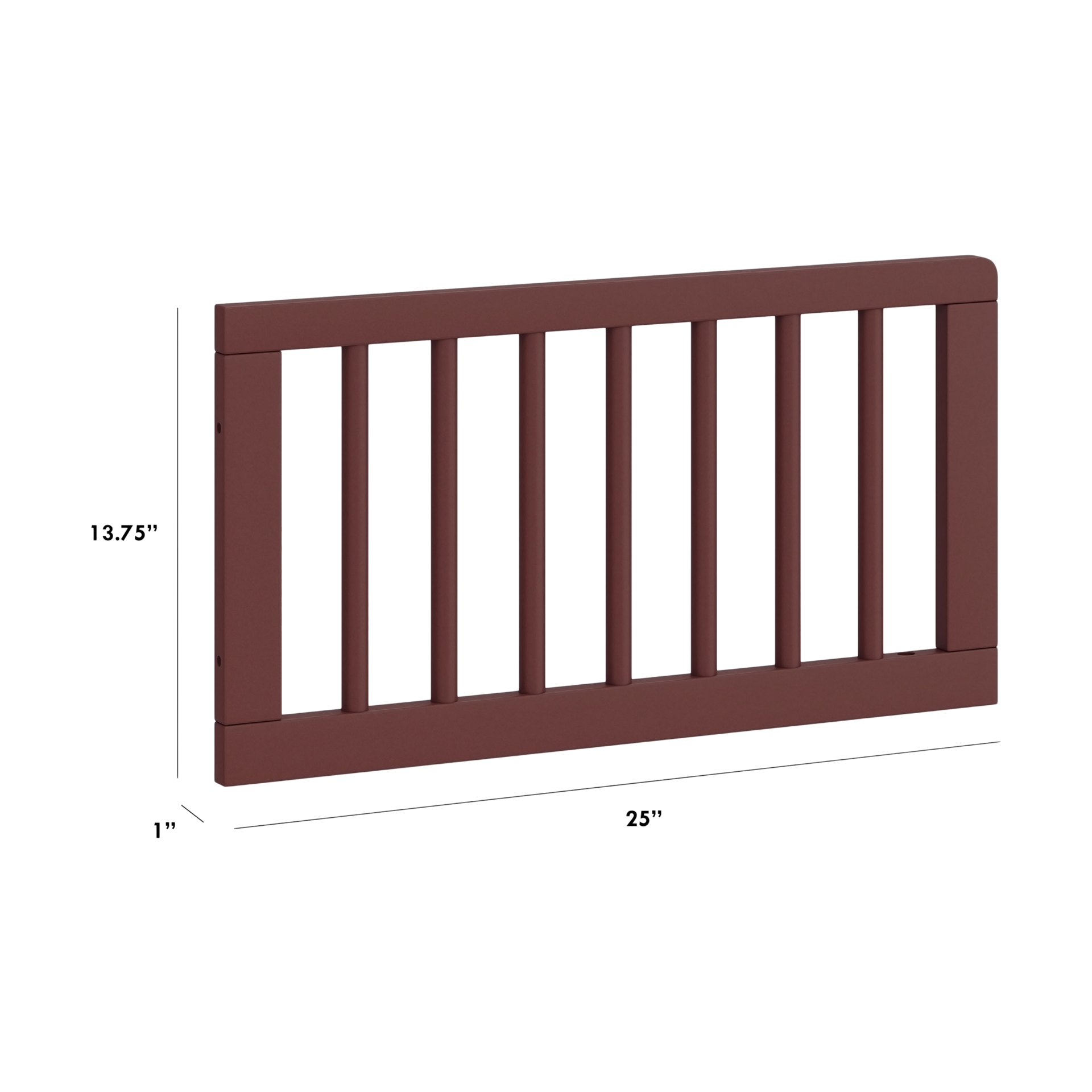 Namesake Toddler Bed Conversion Kit - Crimson.