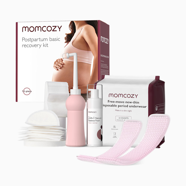 Momcozy Basic Postpartum Recovery Essentials Kit.