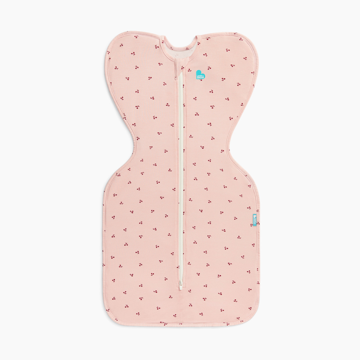 Love to Dream Swaddle Up Bamboo Viscose 1.0 TOG - Cherries Blush, Newborn.