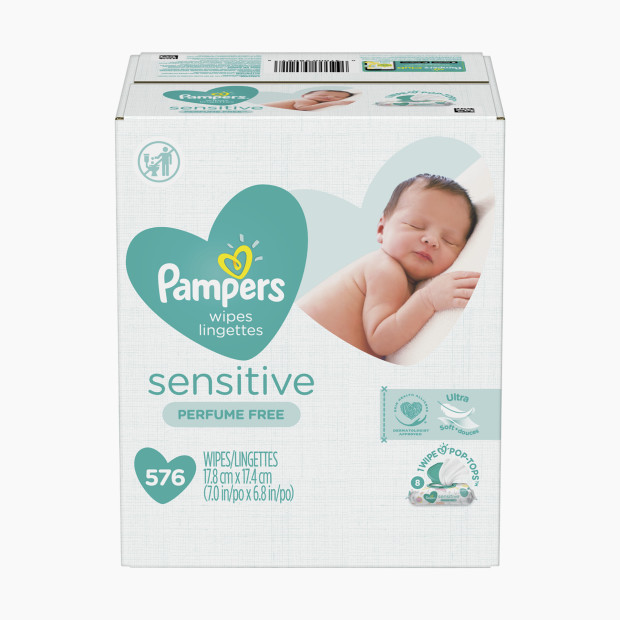 Pampers Sensitive Baby Wipes - $17.49.