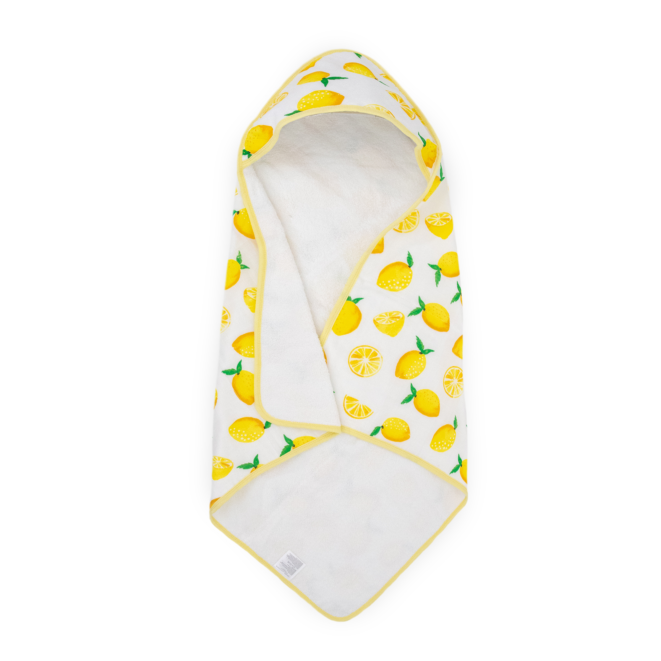 Little Unicorn Infant Hooded Towel - Lemon.