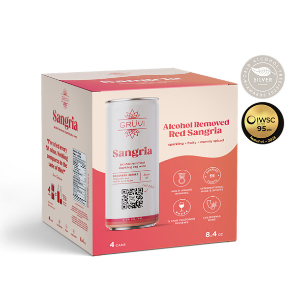 Gruvi Non-Alcoholic Sangria.