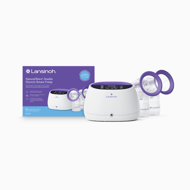 Lansinoh NaturalWave Double Electric Breast Pump.
