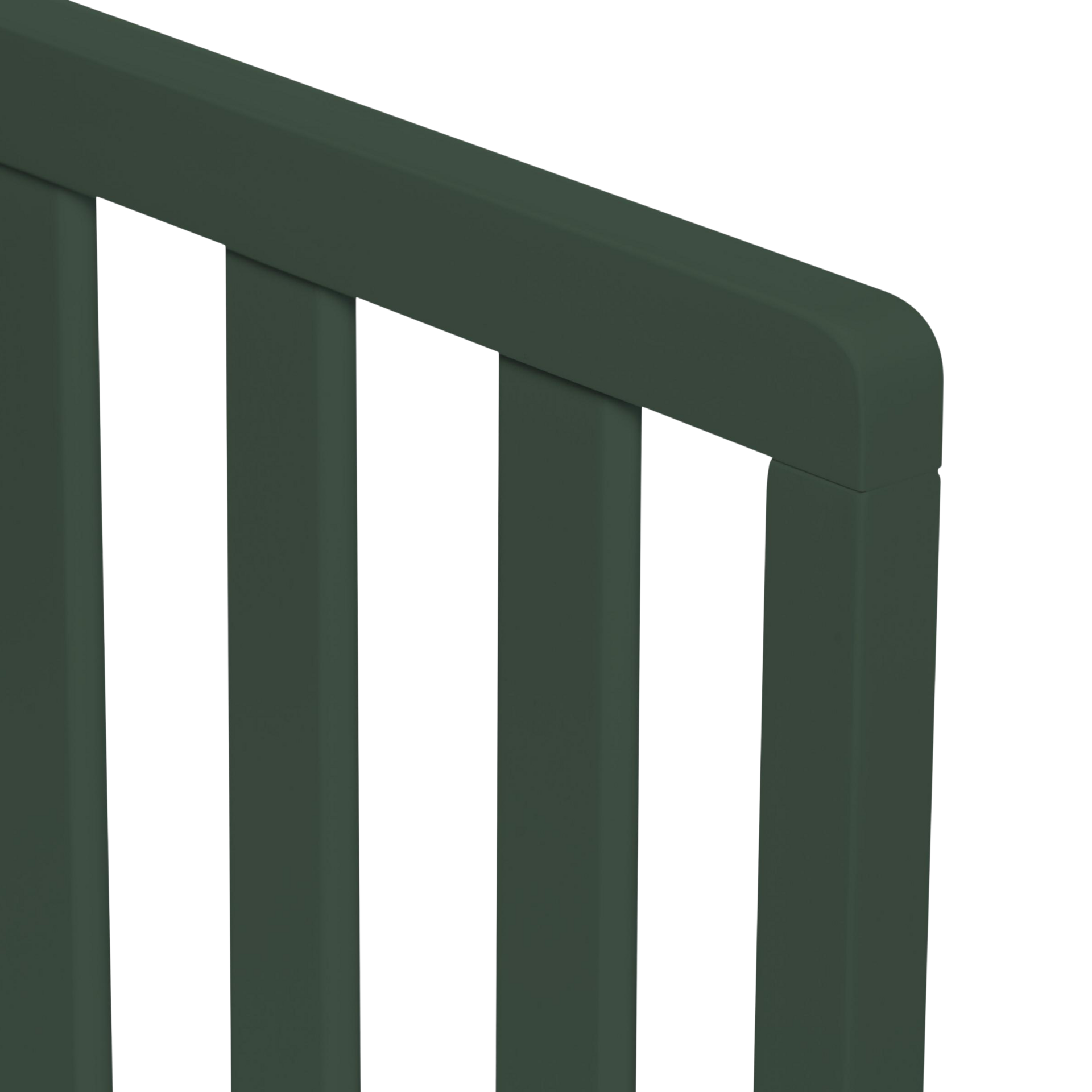 Little Seeds Toddler Slat Guardrail - Bottle Green.