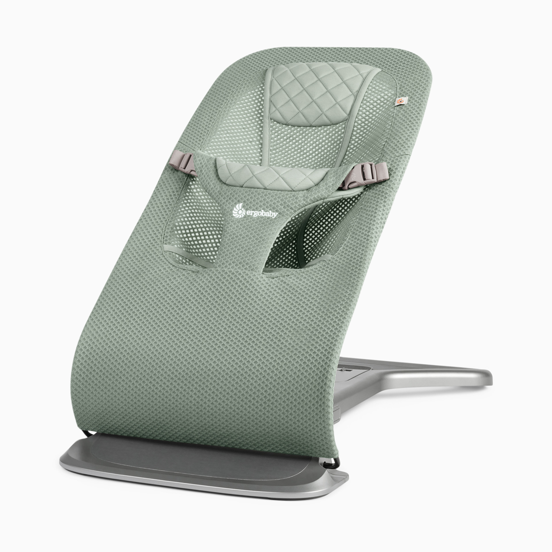 Ergobaby Evolve Bouncer - Sage Green Mesh | Babylist Shop