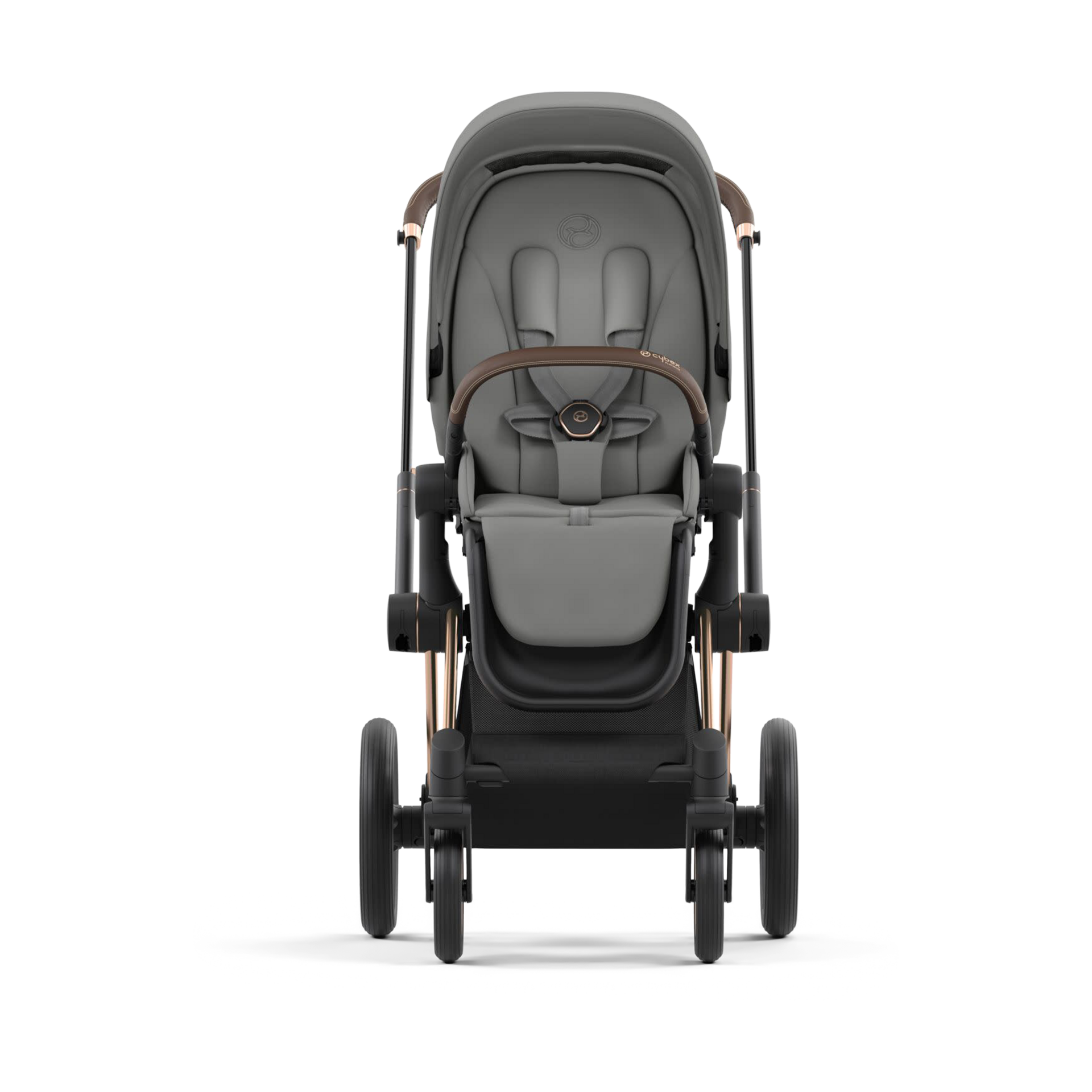 Cybex PRIAM 4 Stroller - Rose Gold/Mirage Grey.