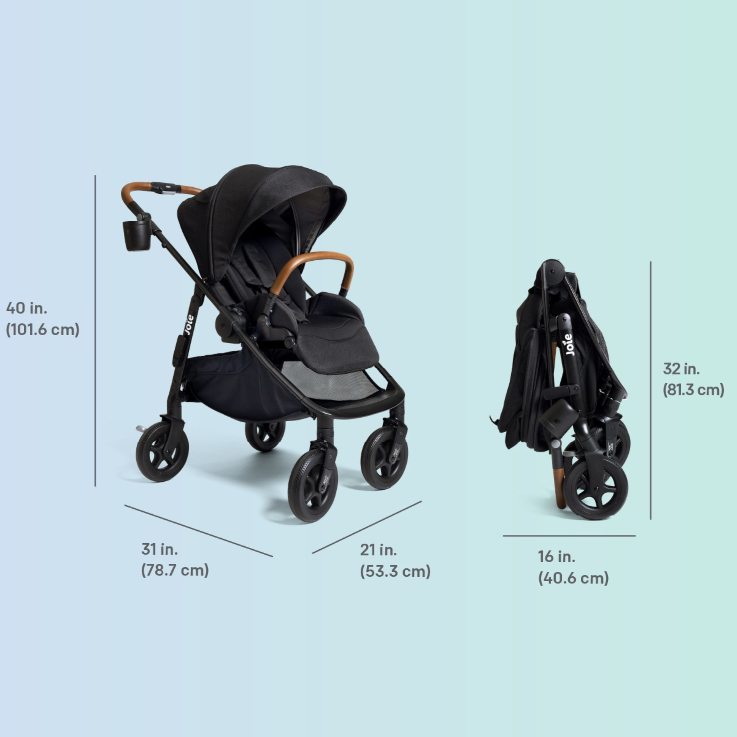 Joie Poppy Whirl - Shale.