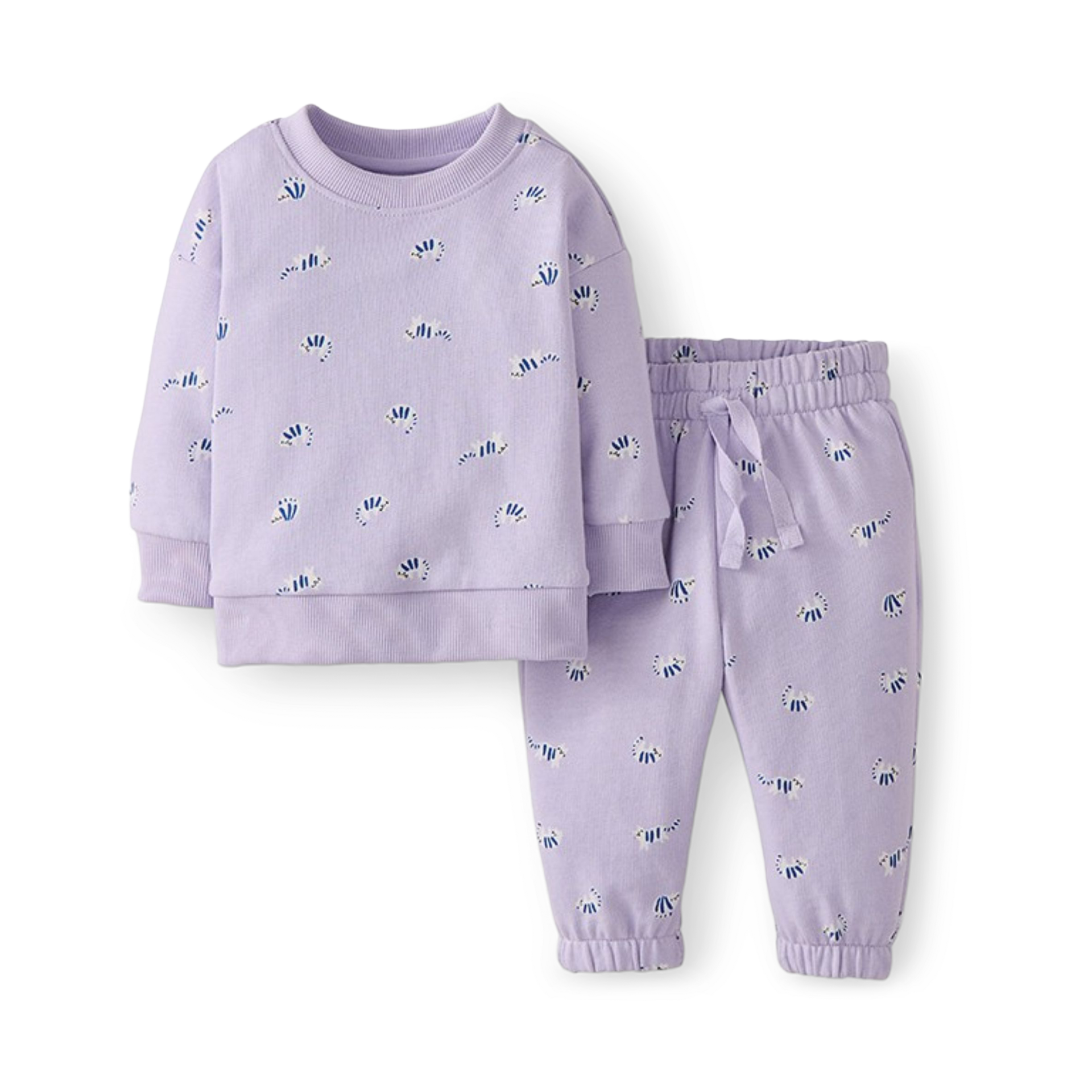 Thumbnail of Cute Cats On Soft Violet