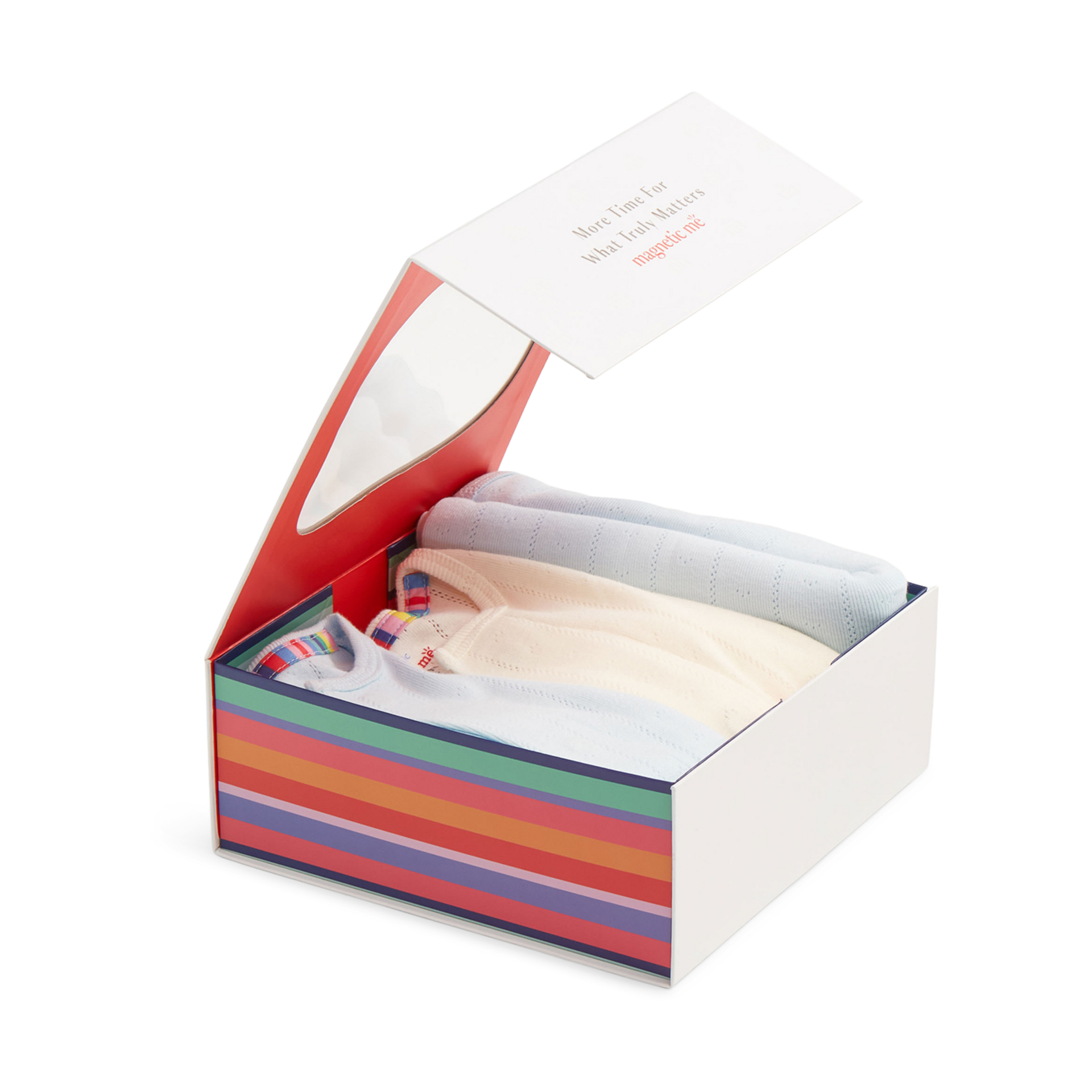  Pointelle Organic Magnetic 3 Piece Gift Set.