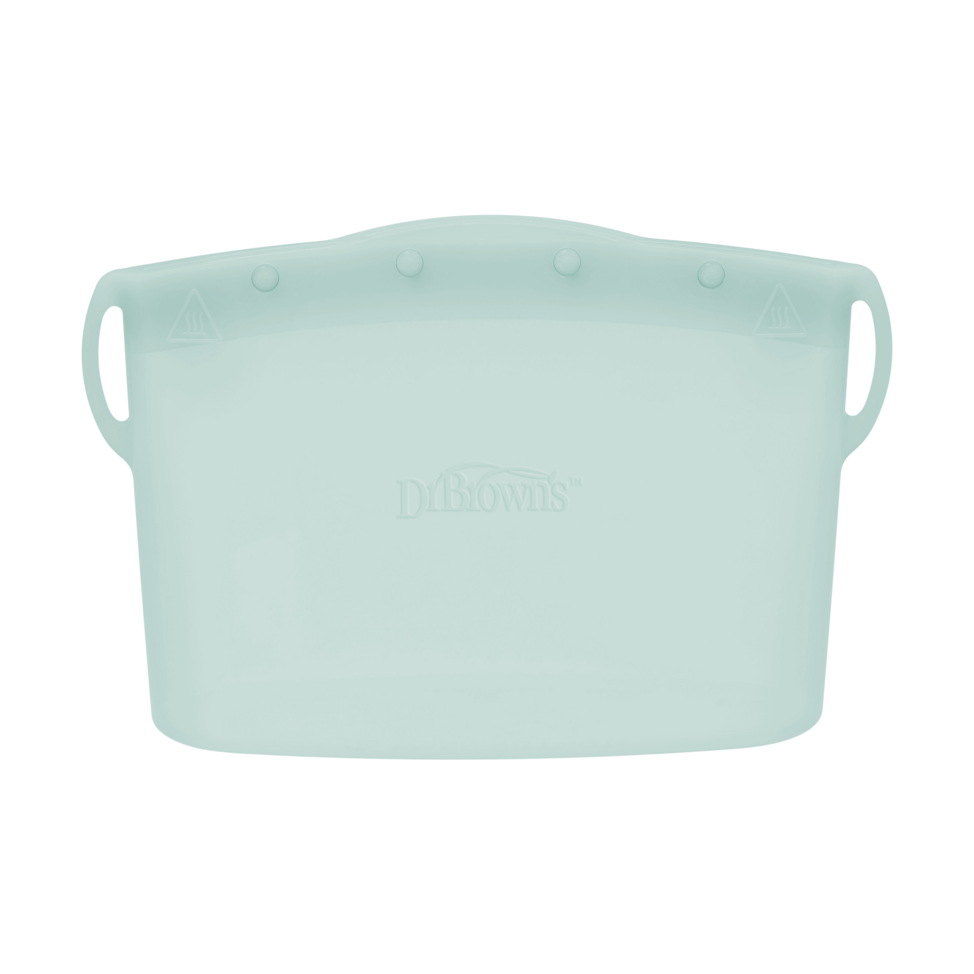 Dr. Brown's Microwave Steam Sterilizer Bag for Baby Bottles, Breast Pump Parts & Other Toddler Accessories, 100% Silicone, Reusable Sterilizing Bag