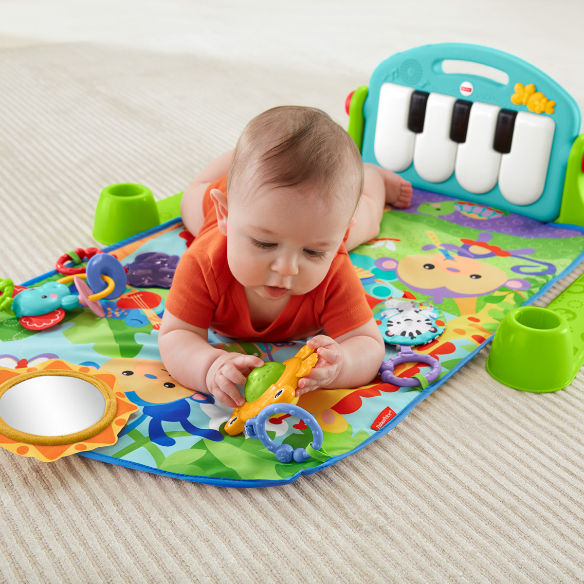 Fisher-Price Kick and Play Piano Gym.