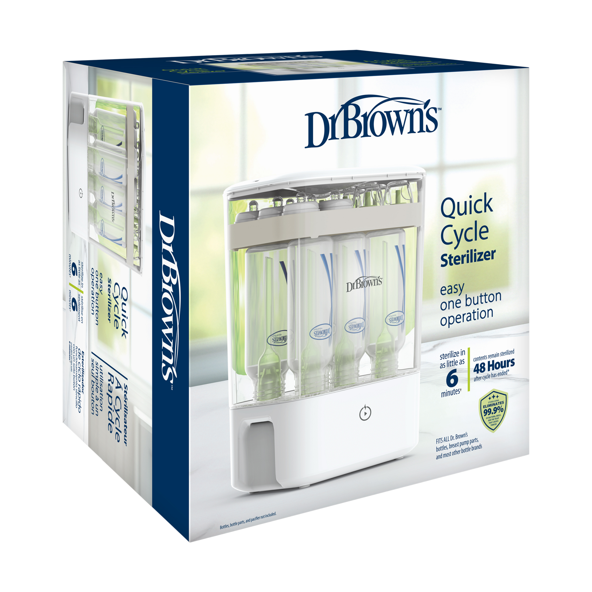 Dr. Brown's Quick Cycle Sterilizer - White.