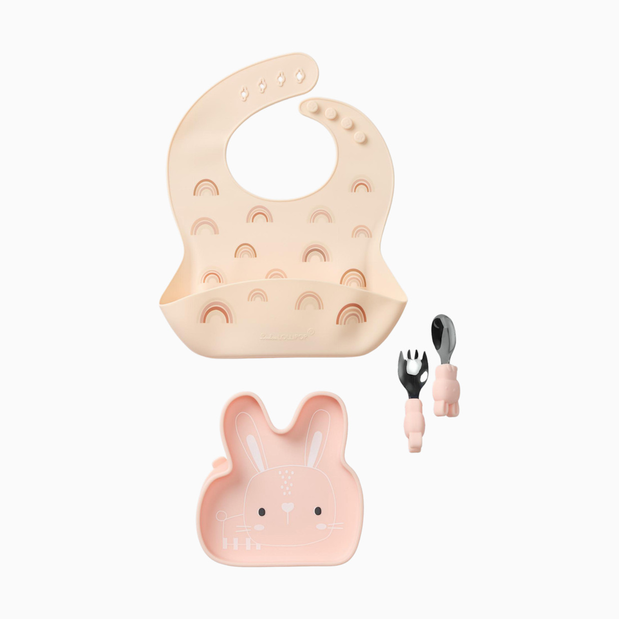 Loulou Lollipop Everyday Mealtime Starter Bundle - Bunny.