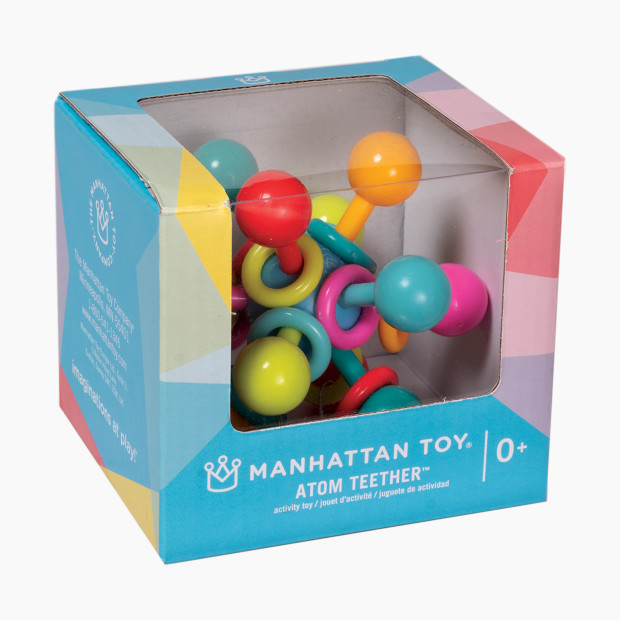 Manhattan Toy Atom Rattle & Teether Toy.