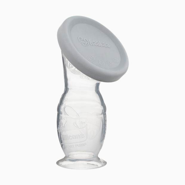 Haakaa Silicone Breast Pump with Lid.