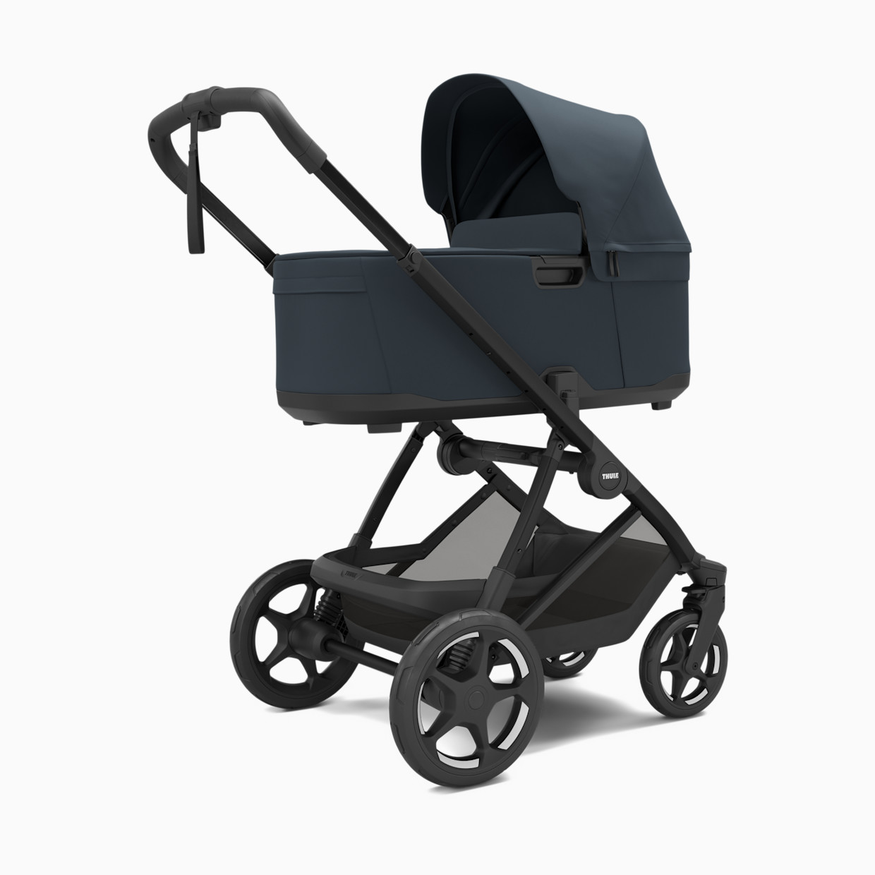 Thule Charm Stroller + Bassinet - Darkest Blue.