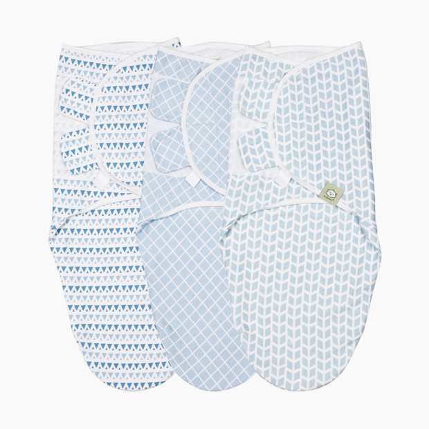 KeaBabies Soothe Swaddle Wraps (3 Pack) - Storm, One Size, 3 | Babylist ...
