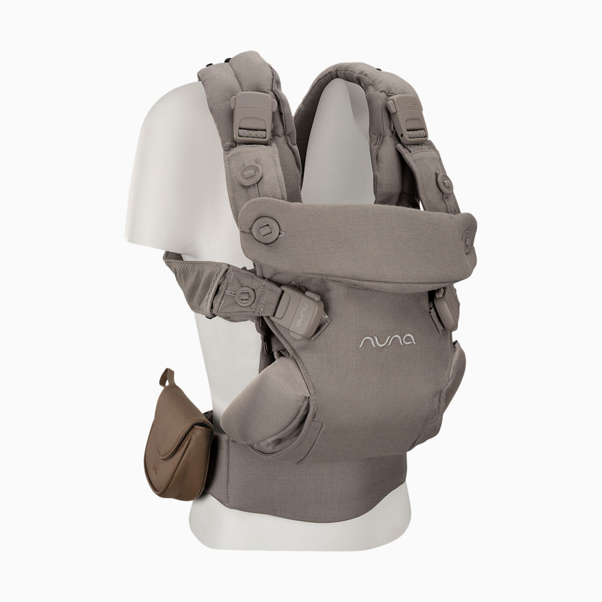 Nuna CUDL luxe Baby Carrier - Pewter.