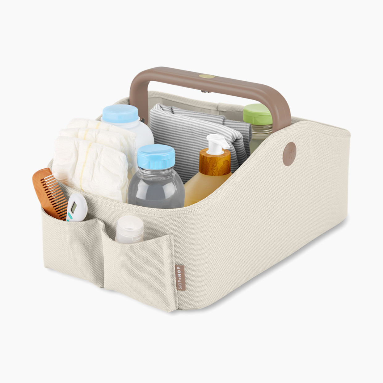 Skip Hop Light-Up Diaper Caddy - Oat.
